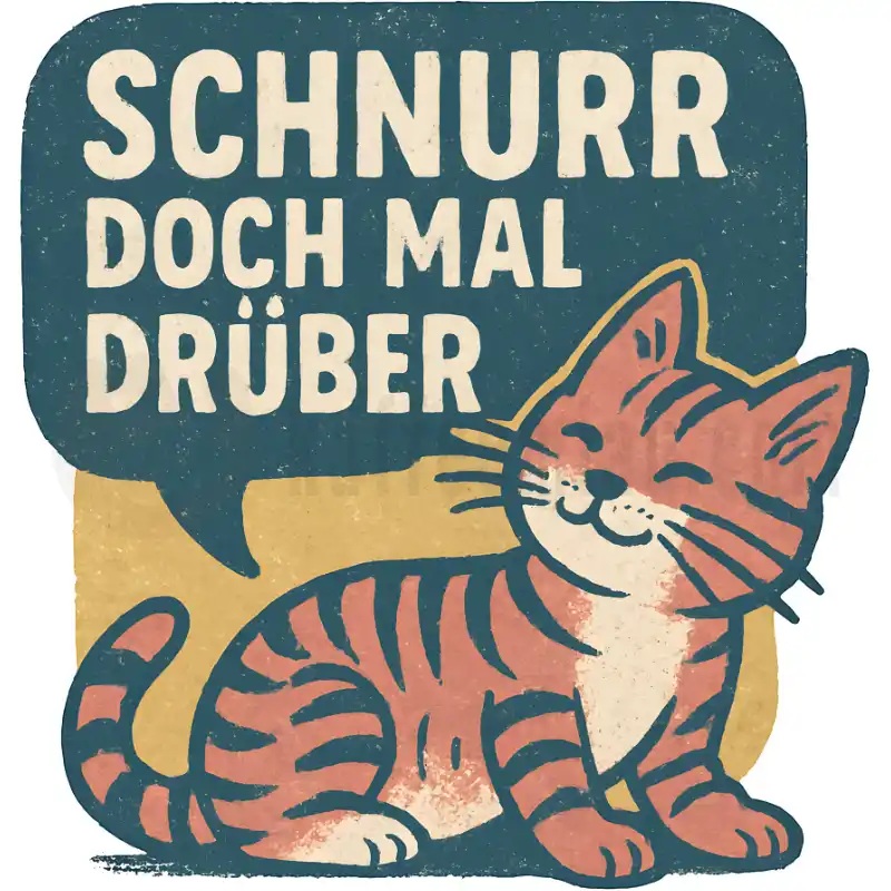 Schnurr doch mal drüber - Tasse