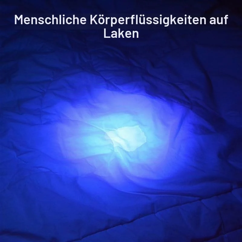 TATTU U3S UV Taschenlampe Wiederaufladbare 365nm Schwarz Licht mit ZWB2 Filter, 10W Schwarzlicht LED