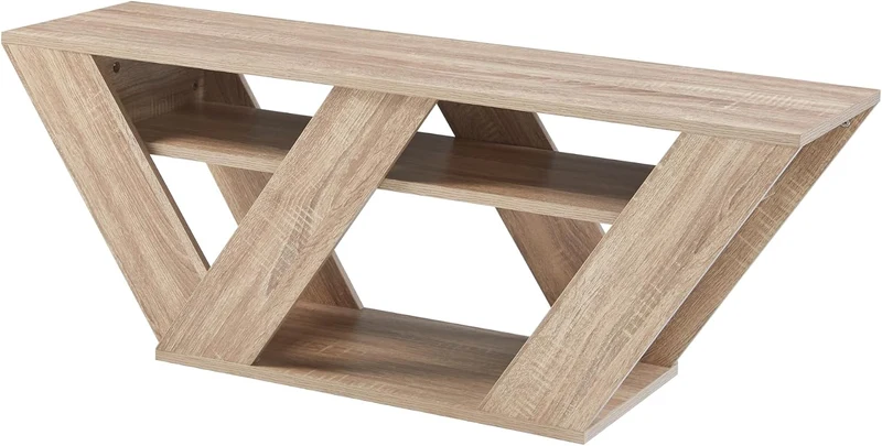 [en.casa] Fernsehtisch Nome TV-Lowboard TV-Tisch Sideboard TV-Ständer mit Ablagen Kommode Fernsehsch