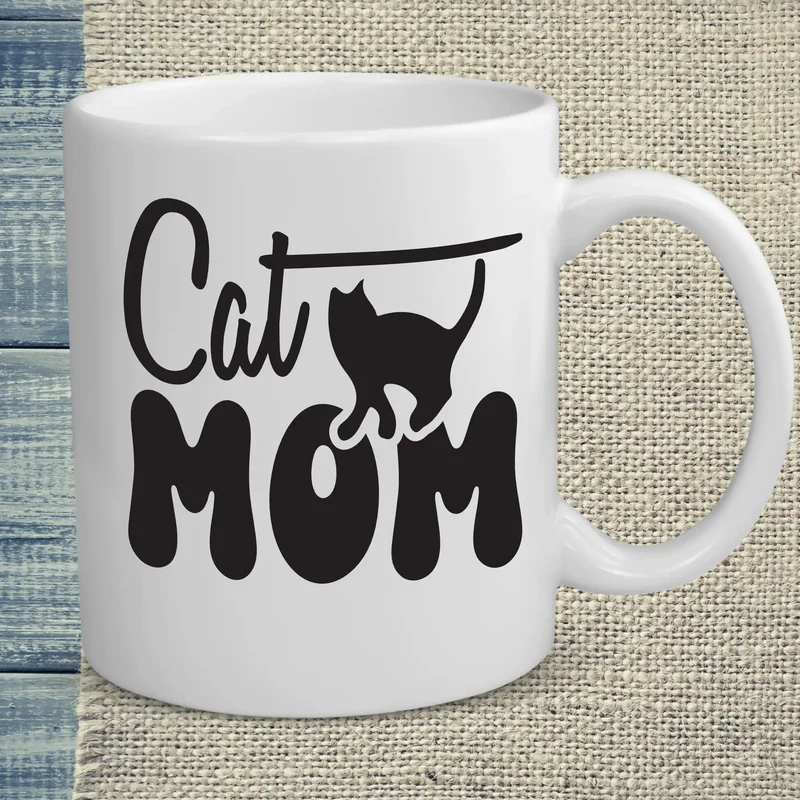 Cat Mom - Tasse