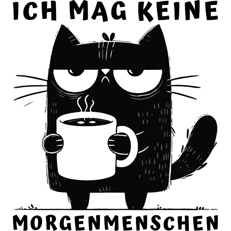 Ich mag keine Morgenmenschen - Tasse