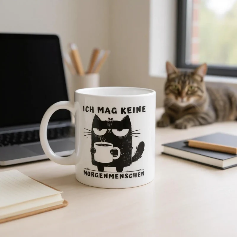 Ich mag keine Morgenmenschen - Tasse