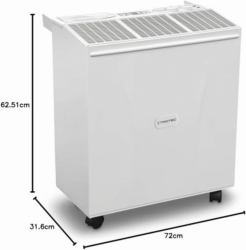 TROTEC Luftbefeuchter B 400 (max. 800 m³/h, für Räume bis ca. 900 m³) Luftbefeuchtung Raumbefeuchter