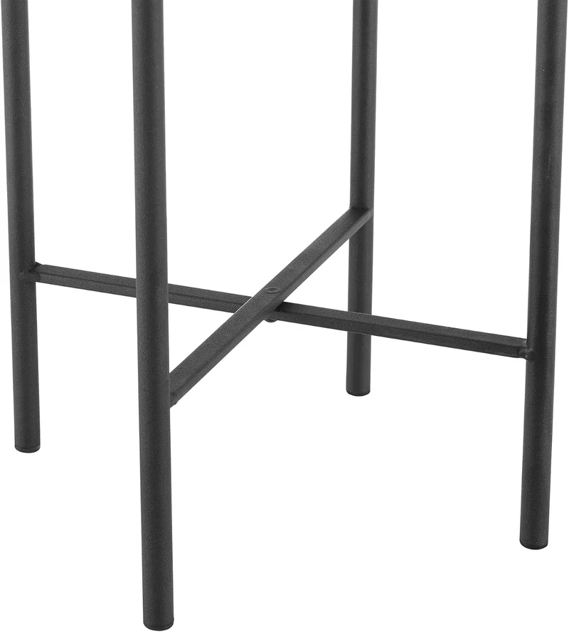 [en.casa] Pflanzständer Colfontaine 2er Set Blumenständer-Set Pflanztopfhalter in 2 Grössen Metall S