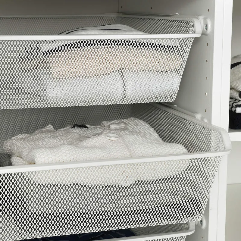 Ikea KOMPLEMENT Netzkorb, 100x58 cm, weiss