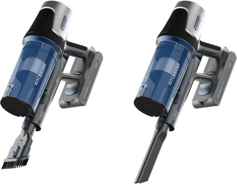 Cecotec Kabelloser Staubsauger BLDC Conga Rockstar RS50. 400W, 120AW Saugleistung, Auto-Modus Reinig