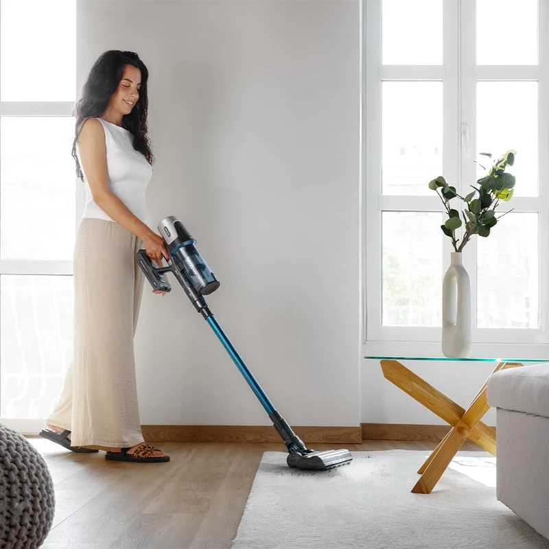 Cecotec Kabelloser Staubsauger BLDC Conga Rockstar RS50. 400W, 120AW Saugleistung, Auto-Modus Reinig