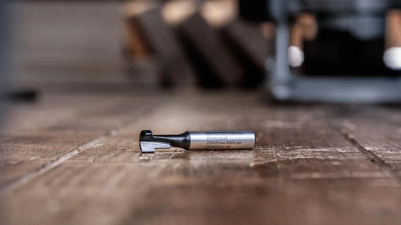 Bosch 1x PRO T-Nutfräser (für Weichholz, Hartholz, Ø 6,6 mm, Professional Zubehör Handfräse, Trim Ro