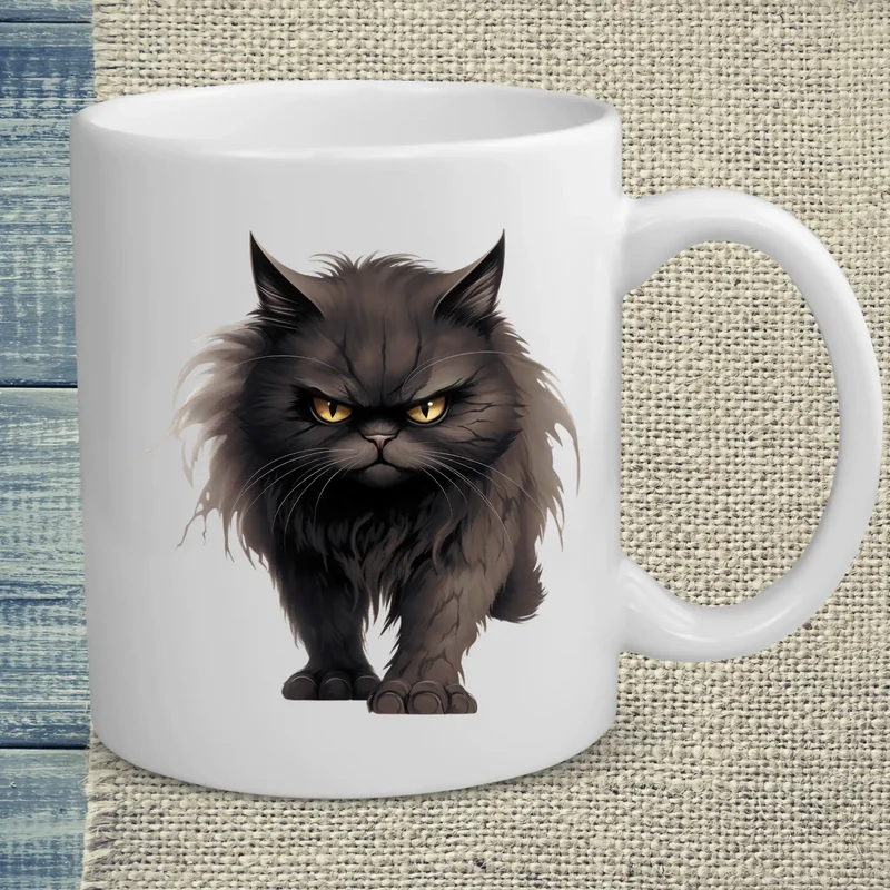 Böse Katze - Tasse