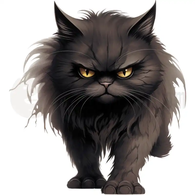 Böse Katze - Tasse