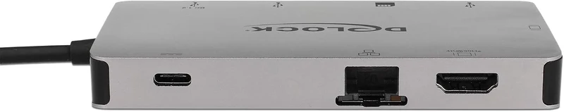 Delock USB C HUB/Thunderbolt 3 Adapter / 9 in 1 Dockingstation mit HDMI 4K / VGA/USB 3.1 mit PD 3.0