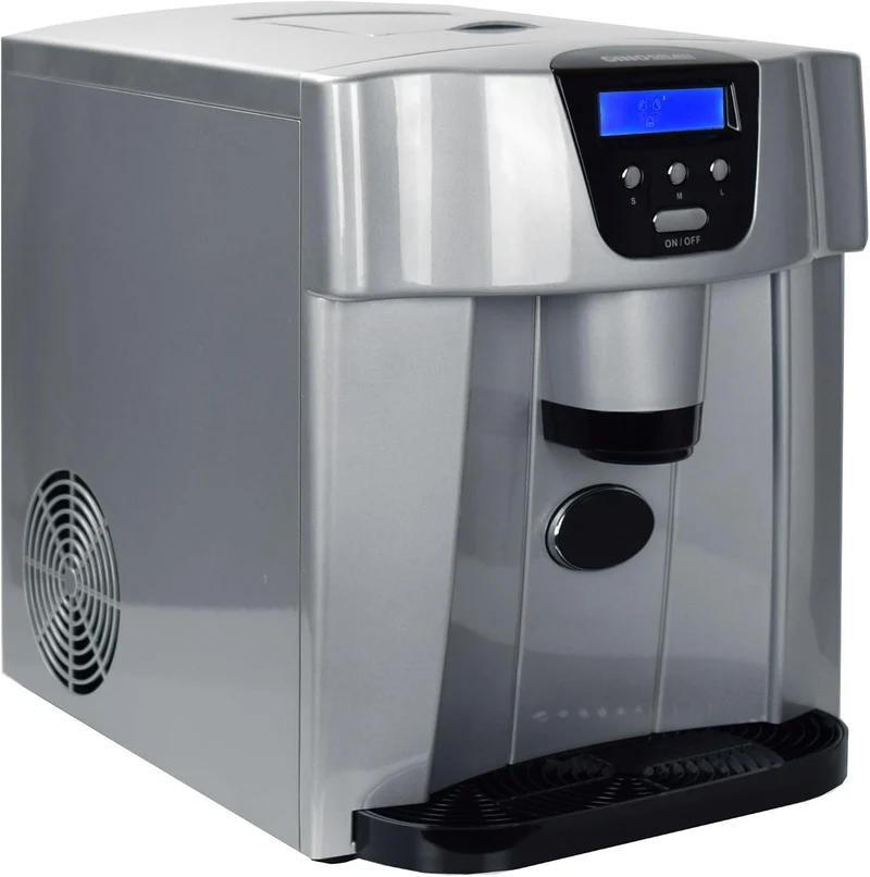 Gino Gelati GG-400 Digitaler Eiswürfelbereiter Eiswürfelmaschine