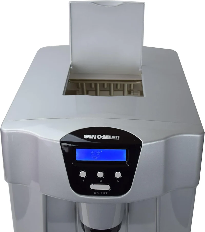 Gino Gelati GG-400 Digitaler Eiswürfelbereiter Eiswürfelmaschine