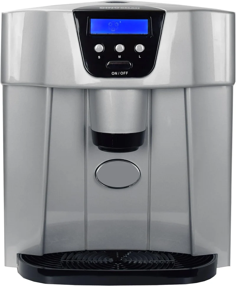 Gino Gelati GG-400 Digitaler Eiswürfelbereiter Eiswürfelmaschine