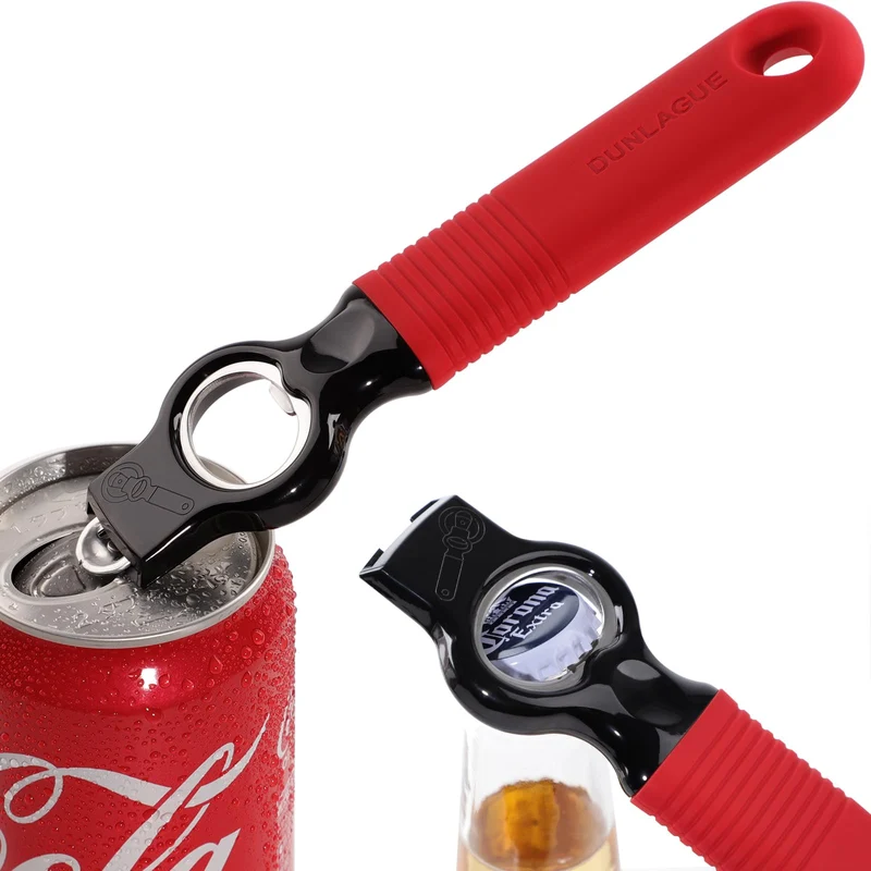 Magnetischer Bierflaschenöffner & Limonadendosenöffner, 2-in-1-Flaschenöffner und Dosenöffner für Ba