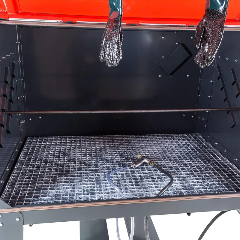 Sandstrahlkabine Sandstrahlgerät Sandstrahler sandstrahlen reinigen 1200 Liter / 1300 Watt / 400 bis