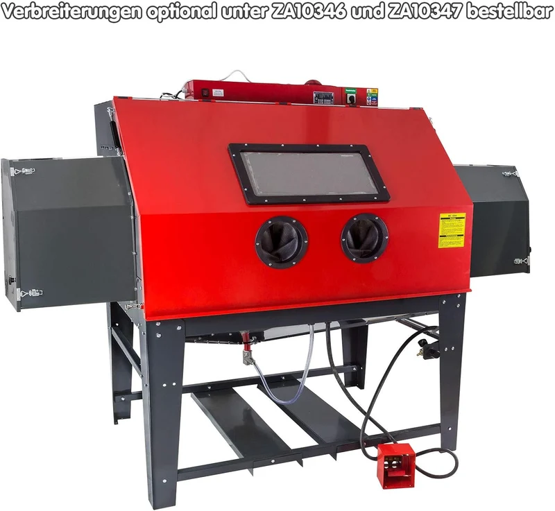 Sandstrahlkabine Sandstrahlgerät Sandstrahler sandstrahlen reinigen 1200 Liter / 1300 Watt / 400 bis