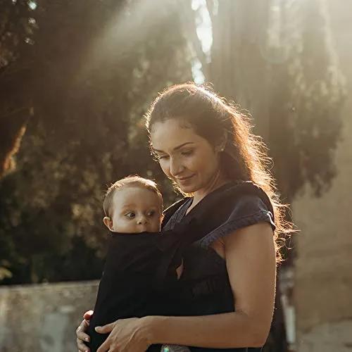 Boba X Babytrage Neugeborene ab Geburt - 2 Tragepositionen Mit Blick zum Baby und als Rucksack Kinde