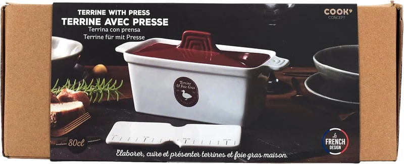 COOK CONCEPT Terrine mit Foie Gras Press