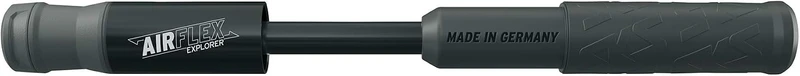 SKS GERMANY AIRFLEX Fahrradpumpe, Fahrradzubehör (Luftpumpe, Radzubehör mit Weichkomponenten-Griff,