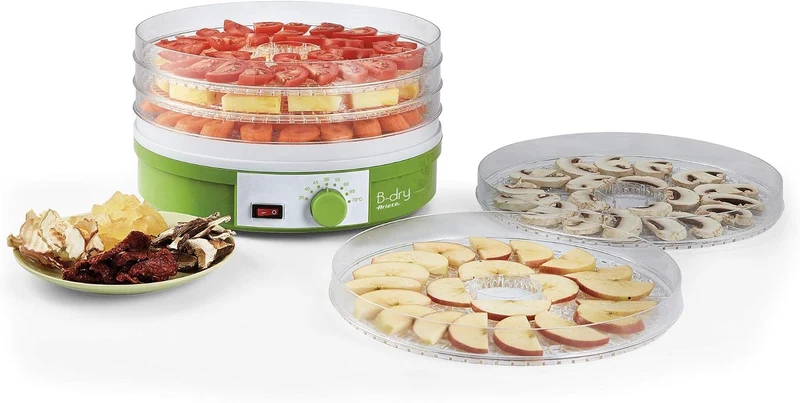 Ariete 616 B-DRY Dörrgerät für Obst und Gemüse, 5 herausnehmbare Körbe, Temperatur von 35 °C bis 70