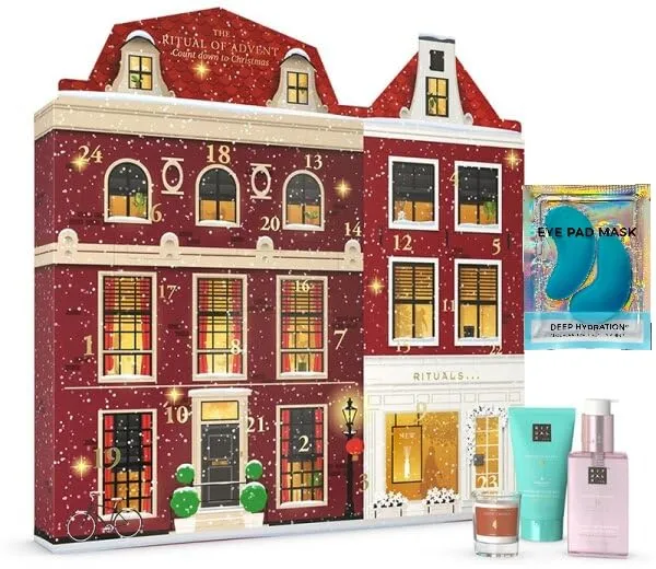 Rituals - Adventskalender 2024 - Rot - Advent Calendar Classic - Count Down to Christmas + Geschenk