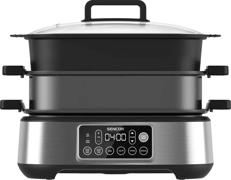 Multifunktions-Slowcooker und Grill SPR 6300BK SENCOR