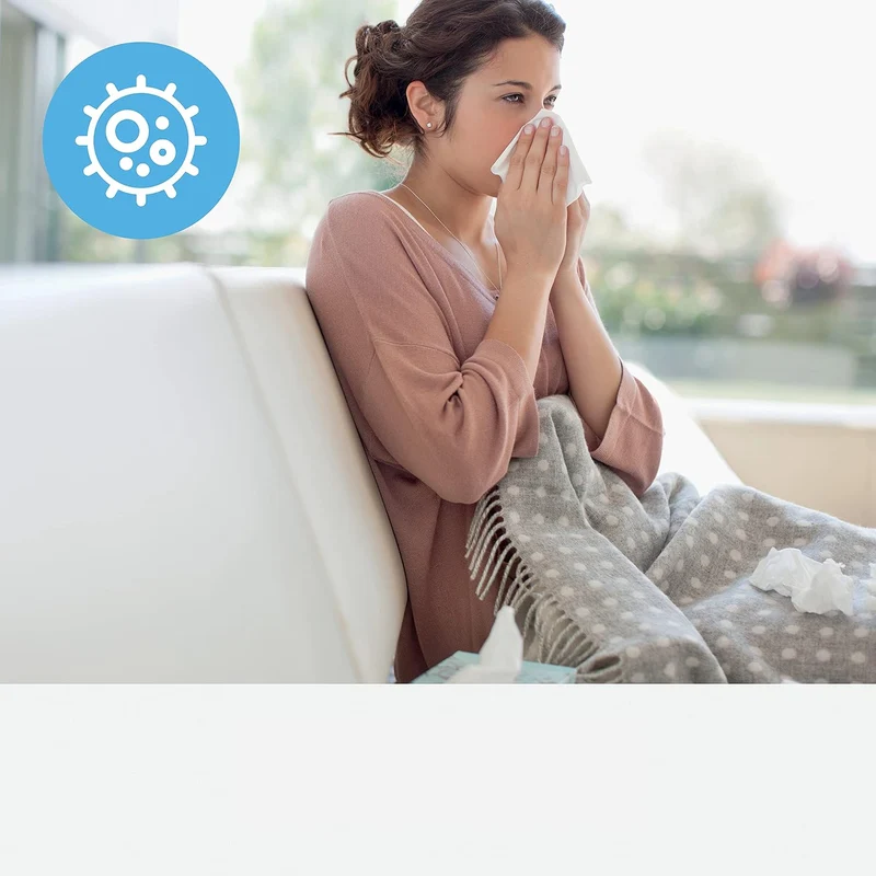 Leitz TruSens Allergie & Grippe Ersatz-Aktivkohlefilter für Leitz TruSens Z-3000/ Z-3500 Luftreinige