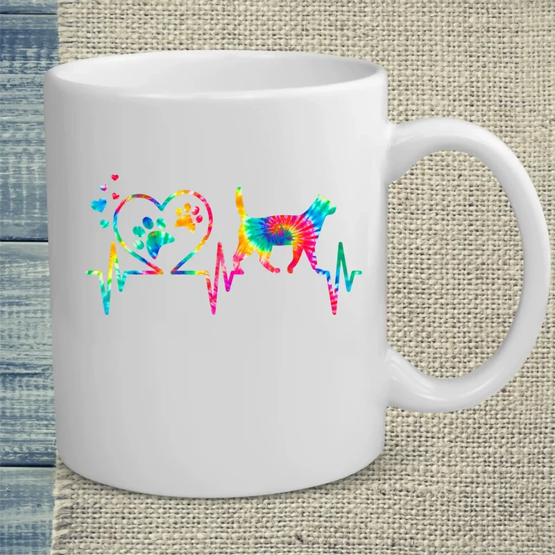 Katzen Herzschlag - Tasse