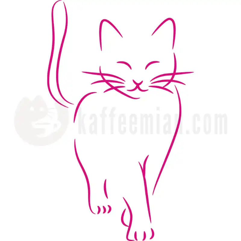 Heiße Katze - Tasse