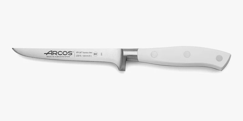 Arcos Serie Riviera Blanc - Ausbeinmesser - Klinge aus Nitrum geschmiedetem Edelstahl 130 mm - HandG