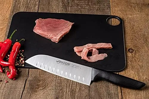 Arcos Serie Niza - Santoku Messer Messer Asiatischer Art- Klinge Nitrum Edelstahl 180 mm - HandGriff