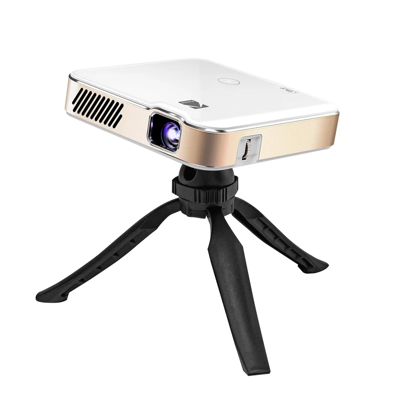KODAK Luma 450 Tragbarer Full HD Smart Projektor | WLAN, Bluetooth, HDMI und USB kompatibles Mini He