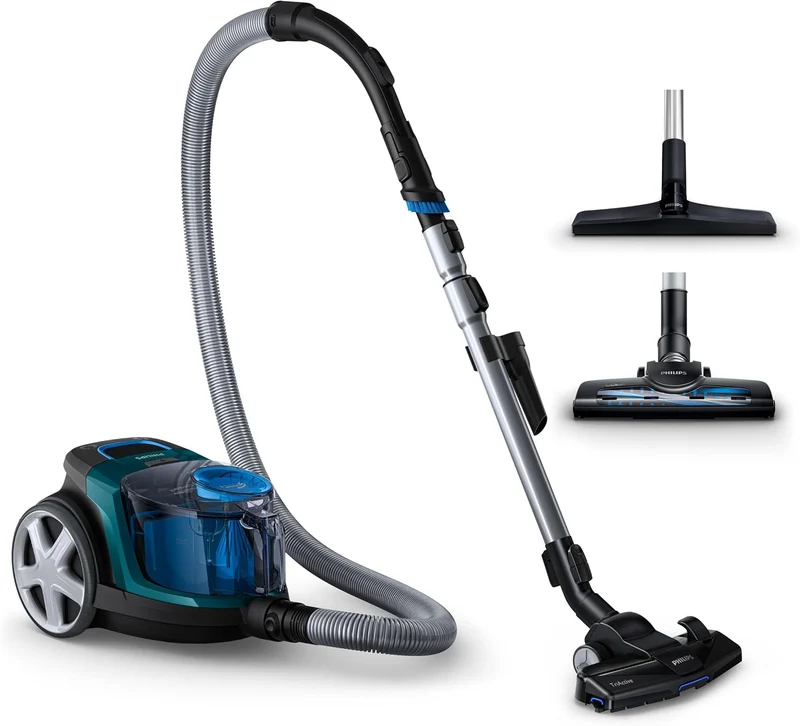 Philips PowerPro Compact FC9334/09 Staubsauger (650 W, zylindrischer Staubsauger, trocken, beutellos