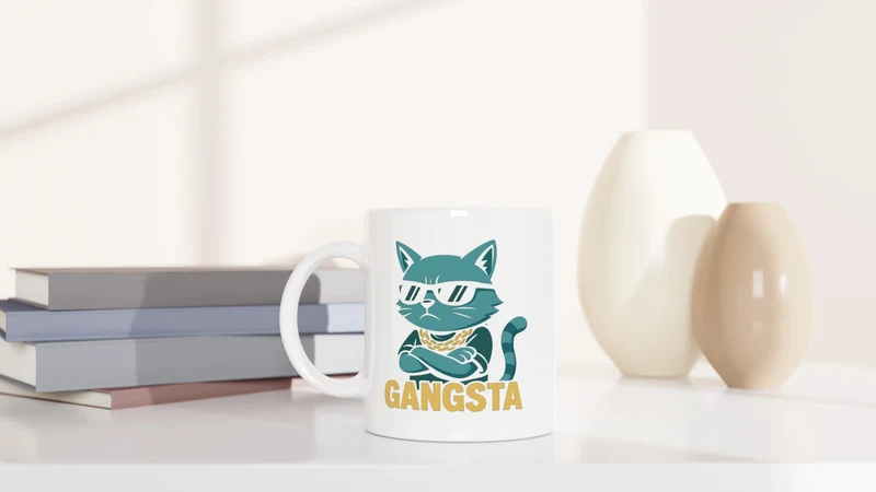 Gangsta Cat - Tasse