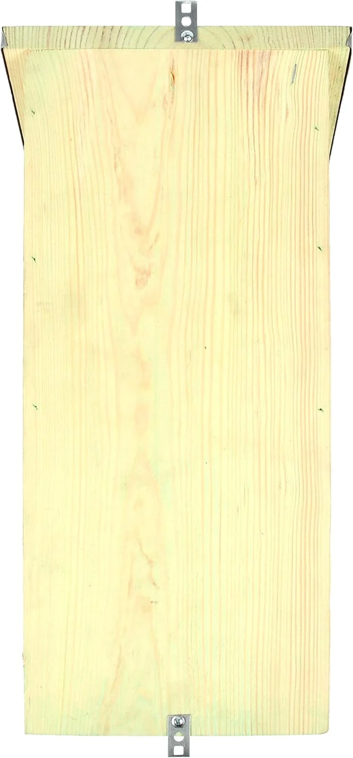 Esschert Design Fledermauskasten Fledermaushaus Holz Blechdach Nistkasten für Fledermäuse 39cm