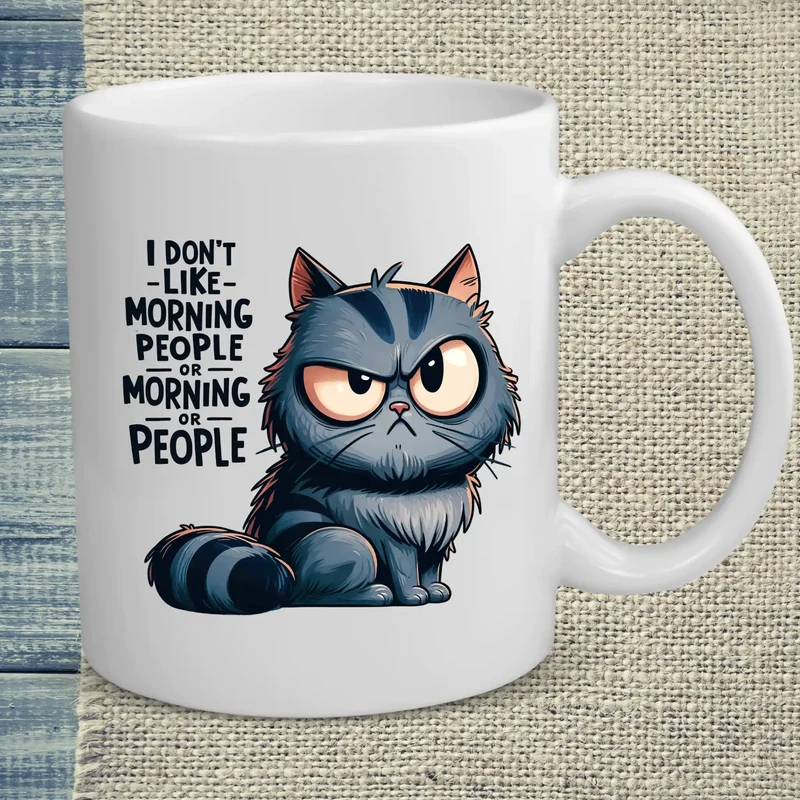 I dont like Morning People - Tasse