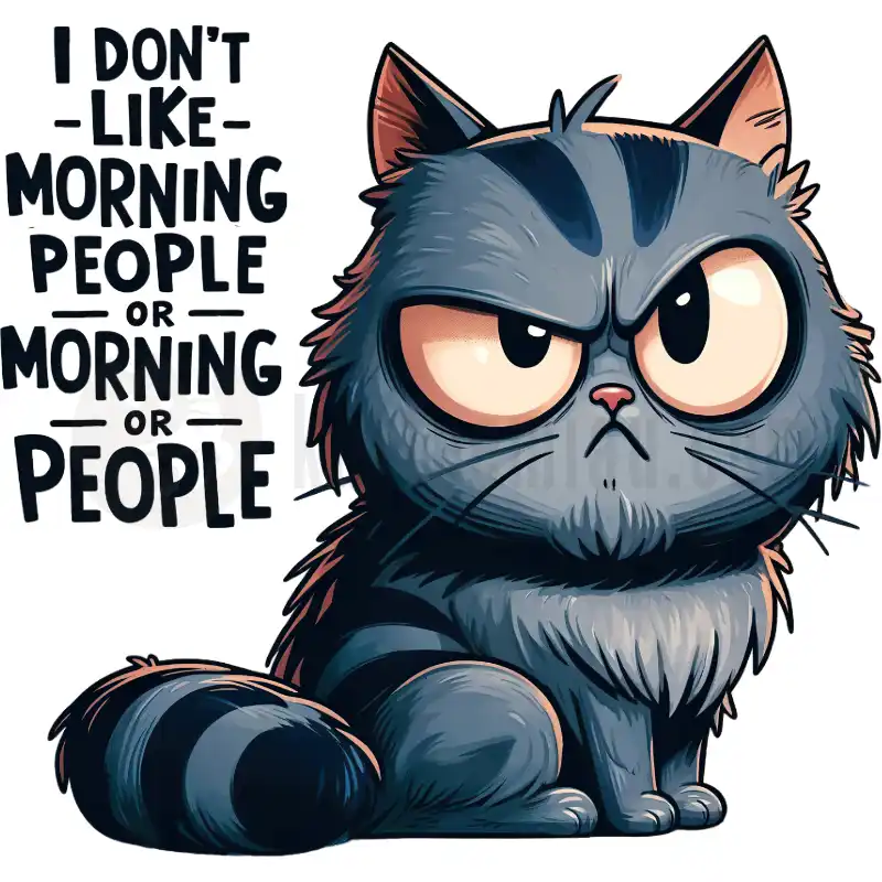 I dont like Morning People - Tasse