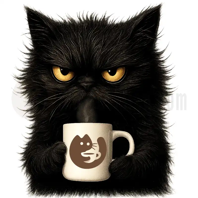 KaffeeMiau Katze - Tasse