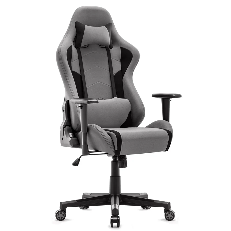 IntimaTe WM Heart Gaming Stuhl, Bürostuhl Stoff Racing Gamer Stuhl, Ergonomischer Computerstuhl Schr