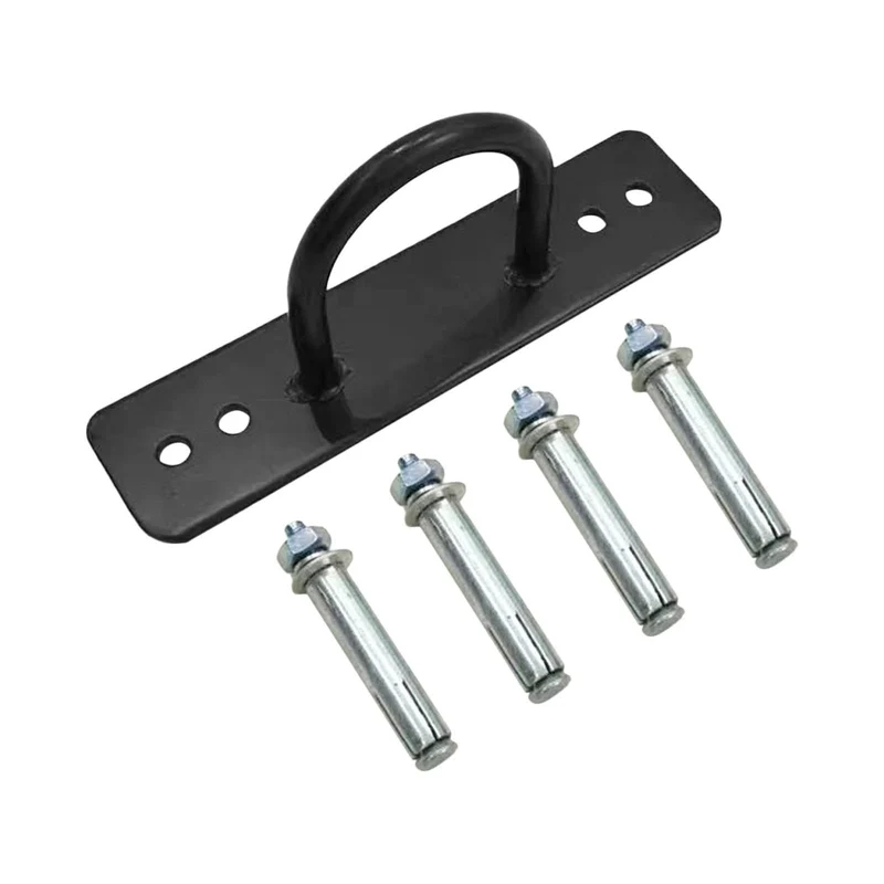 Wandmontage-Trainingsanker – 20 x 5 x 8 cm robustes Wandanker-Set | U-förmige Hakenankerplatte | Kra