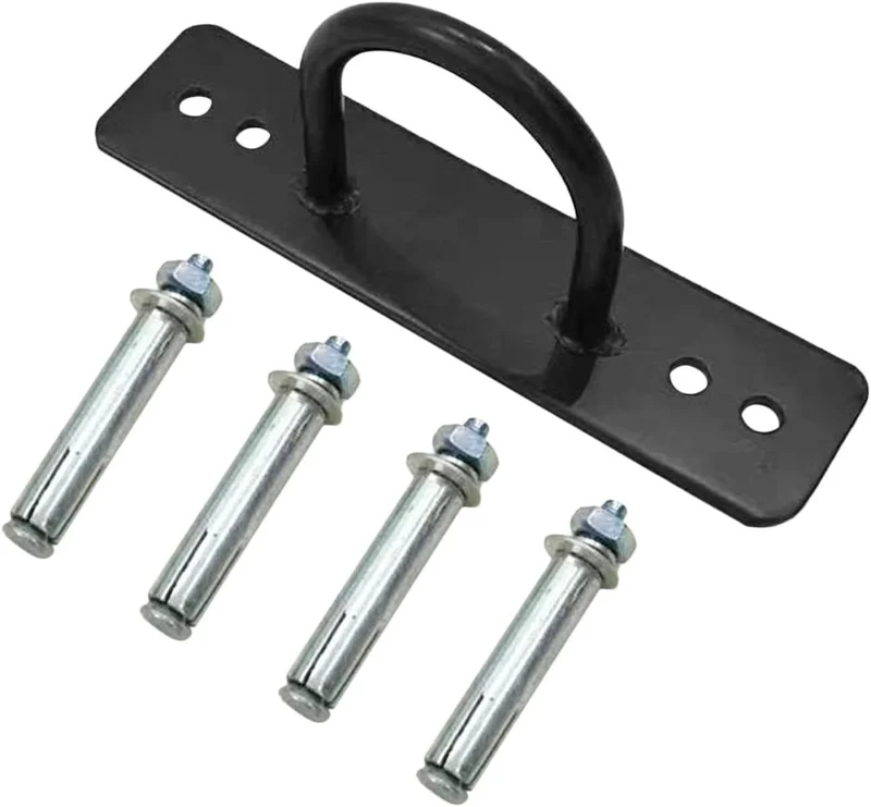 Wandmontage-Trainingsanker – 20 x 5 x 8 cm robustes Wandanker-Set | U-förmige Hakenankerplatte | Kra