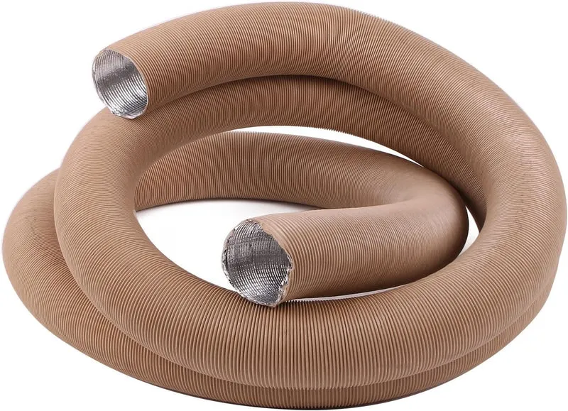Truma SL3002 Abgaskamin 65mm grau für Heizungen, Dunstabzugshauben + 3m Isolierschlauch für Wohnwage