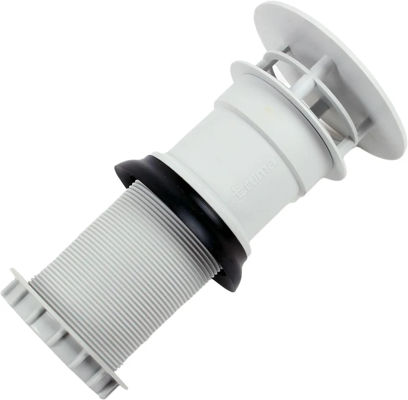 Truma SL3002 Abgaskamin 65mm grau für Heizungen, Dunstabzugshauben + 3m Isolierschlauch für Wohnwage
