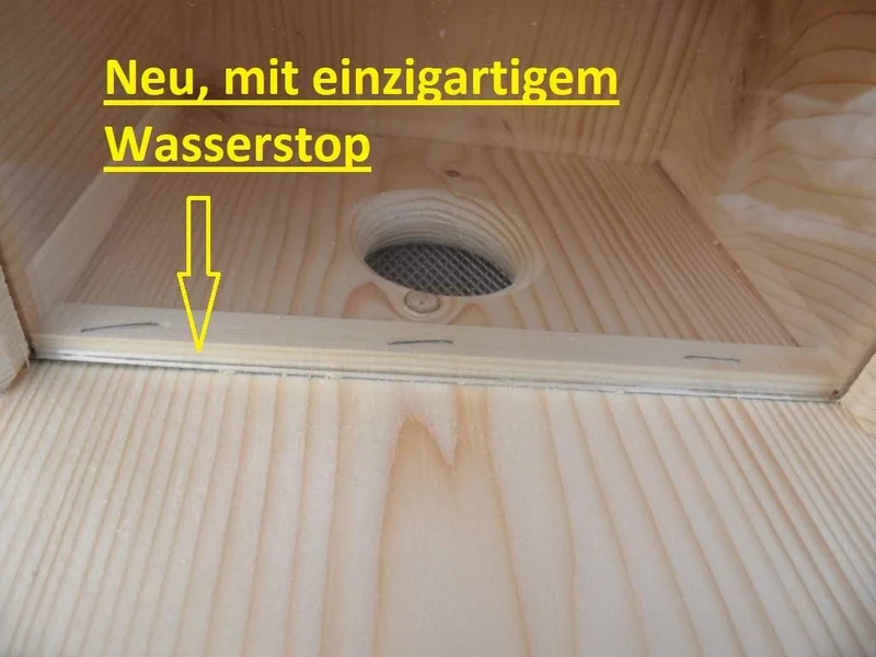 Qualität aus Niederbayern ARBRIKADREX XXXL Eichhörnchenfutterhaus WITTERUNGSBESTÄNDIG LÄRCHENHOLZ WE