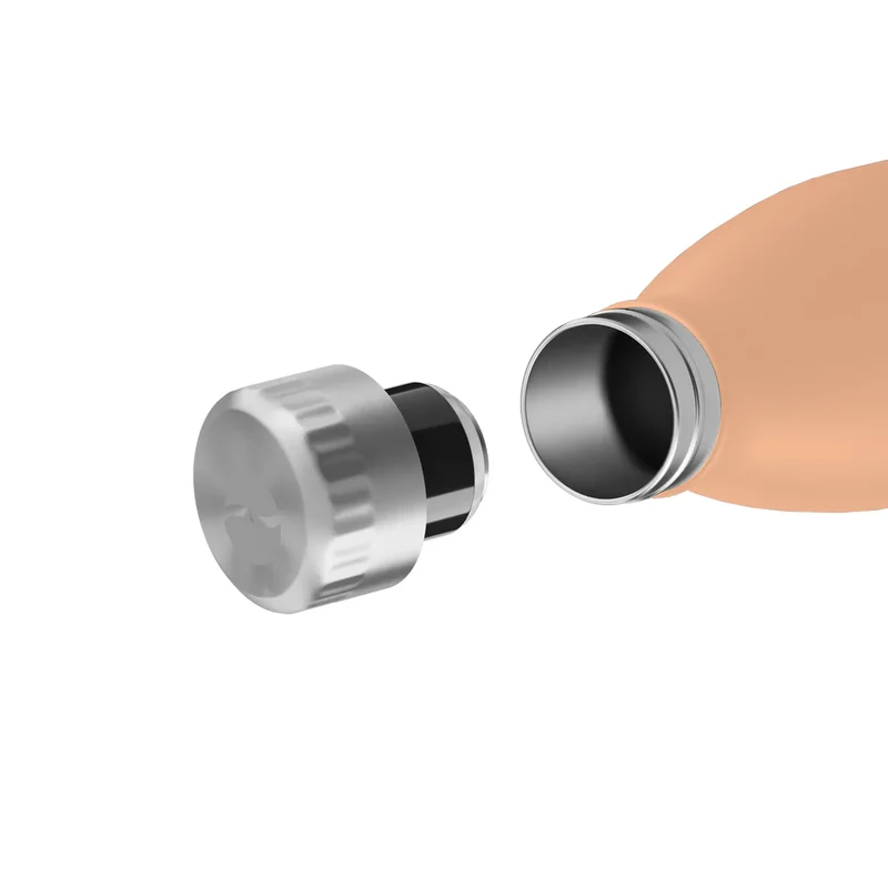 Trinkflasche FLSK 0,5l peach To-Go / Bottle