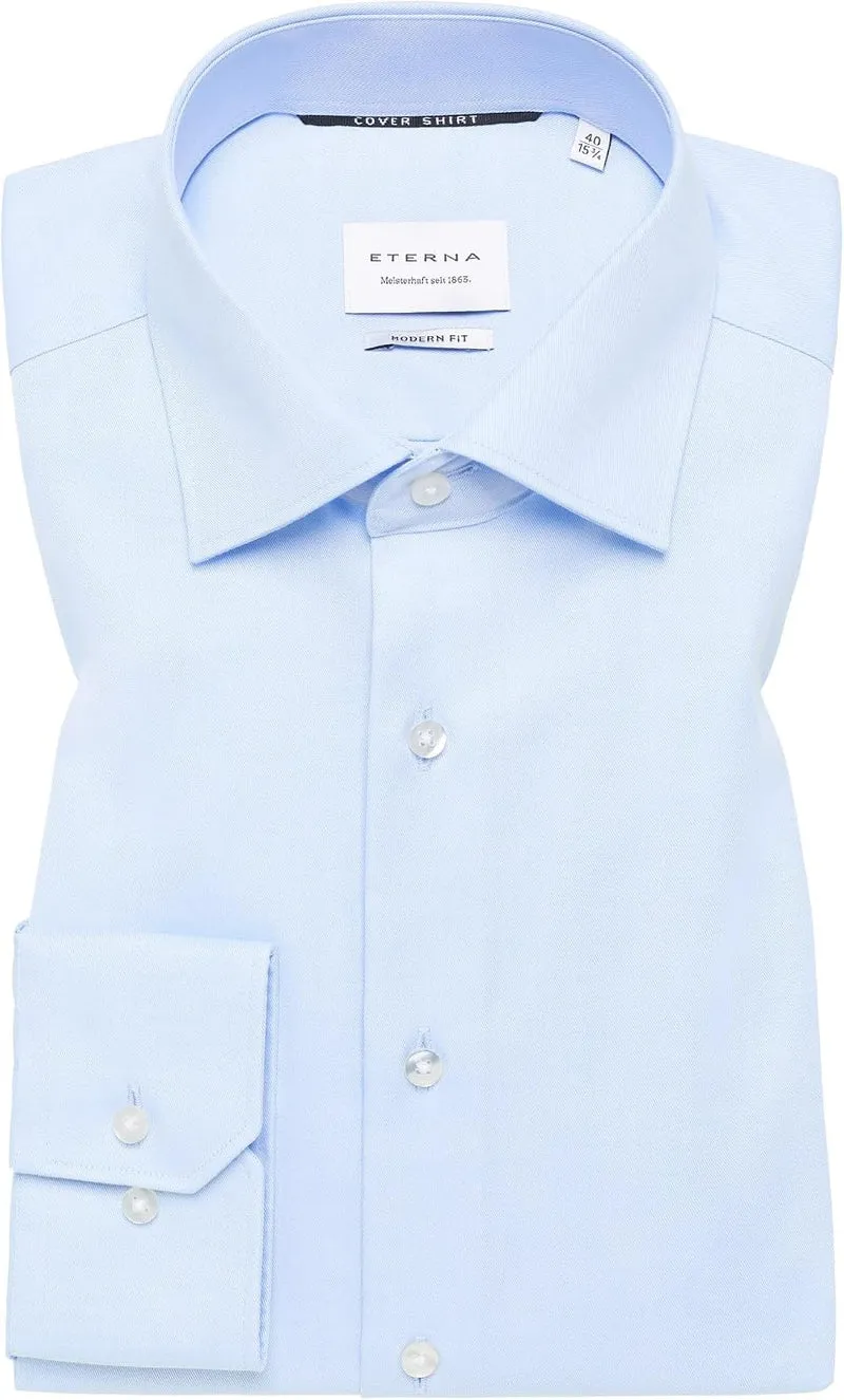 ETERNA Herren Cover Shirt MODERN FIT 41 Hellblau, 41 Hellblau