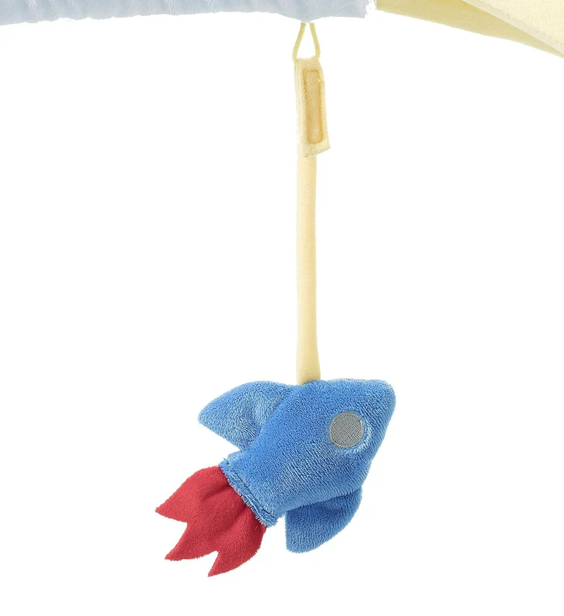 Unser Sandmännchen 658578 Sandmann Baby Decke mit Spielbogen,