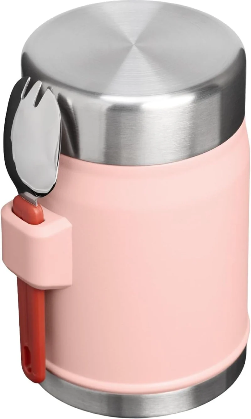STANLEY 1913 Classic Legendary Food Jar 0,4L mit Göffel – Hält 7 Stunden kalt – BPA-freie Suppenflas