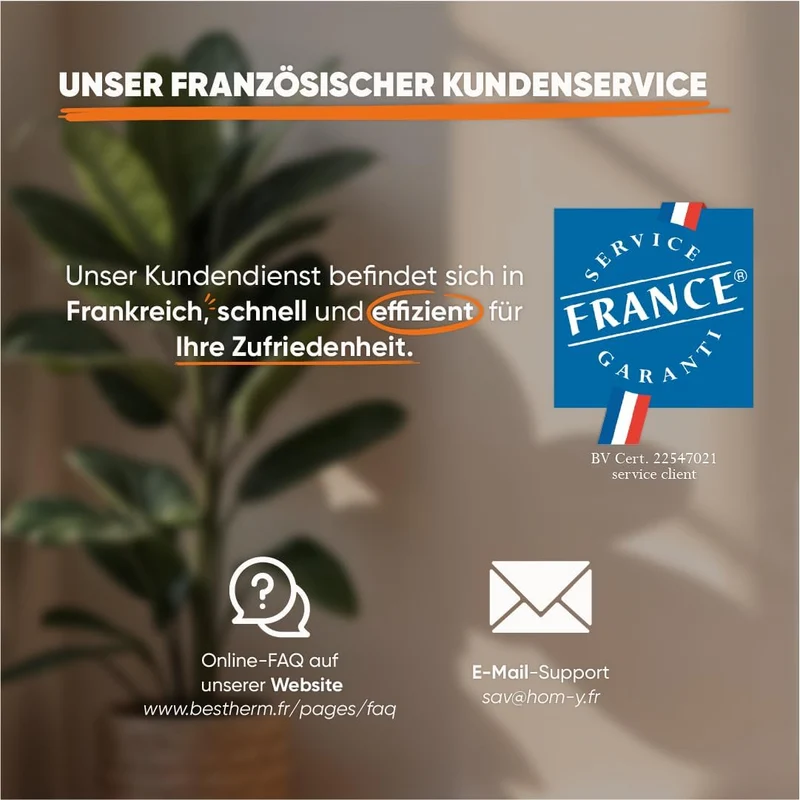 BESTHERM Bestherm Lesso Connect Elektroheizkörper Heizung, WLAN, mit trockener Trägheit, Keramik, 15